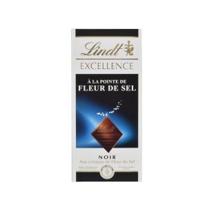 Σοκολάτα Lindt dark sea salt 100γρ.